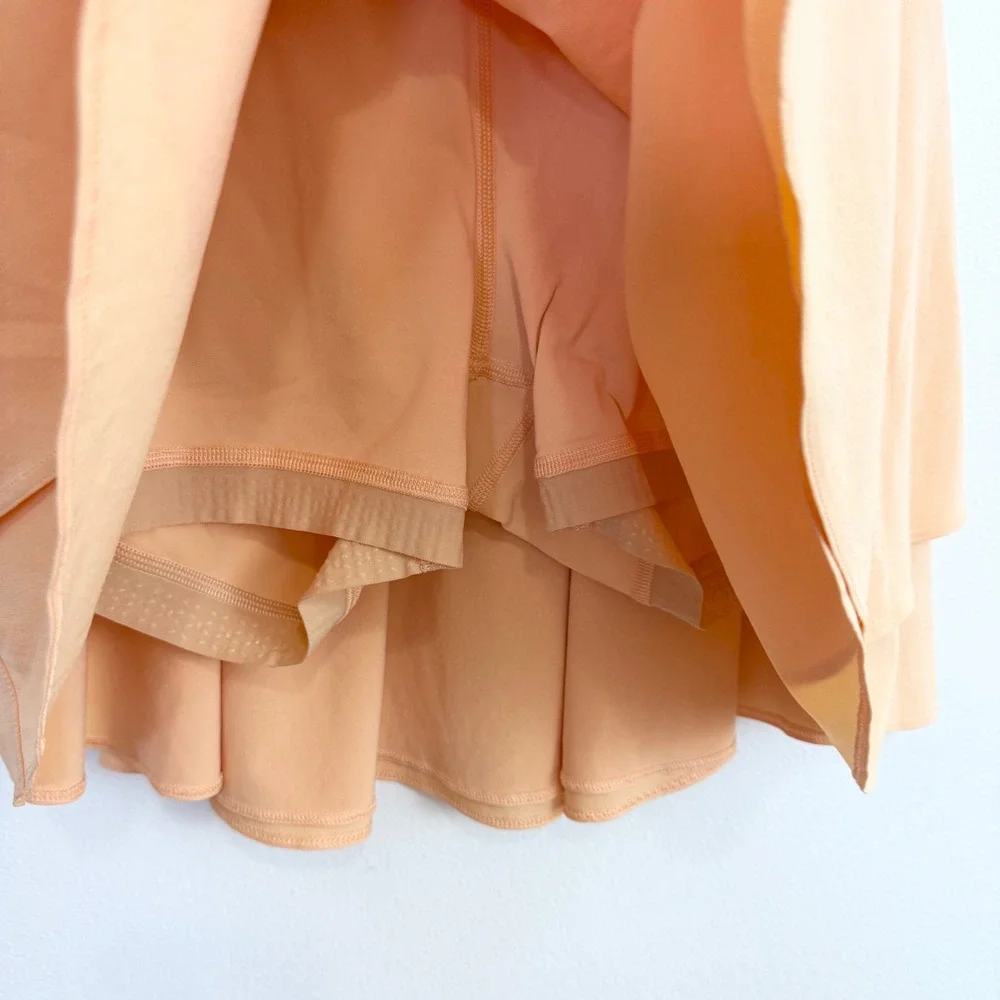 Lululemon Court Rival High-Rise Skirt Summer Glow Size 4